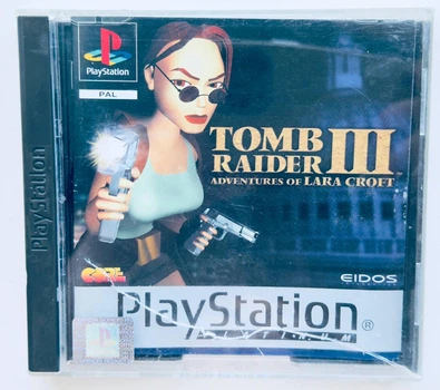 Диск для PlayStation 1 - Tomb Raider III Platinum, англійська версія, Б/В