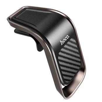 Автодержатель Hoco CA74 магнитный на дефлектор Black-Grey (6931474733931)