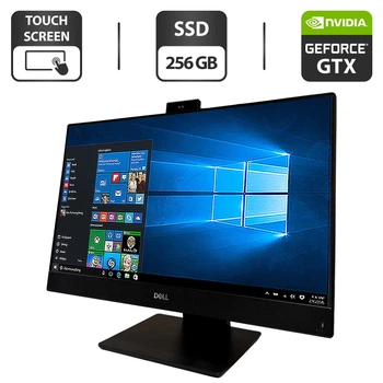 Моноблок Dell OptiPlex 7460 All-in-One / 24" (1920x1080) IPS Touch / Intel Core i3-8100 (4 ядра по 3.6 GHz) / 16 GB DDR4 / 256 GB SSD M.2 / nVidia GeForce GTX 1050, 4 GB GDDR5, 128-bit б/у