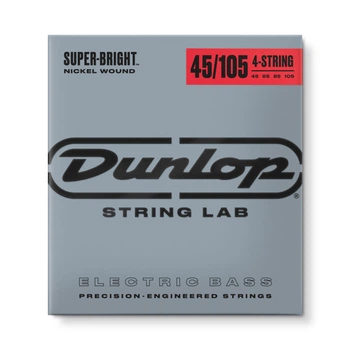 Струны для бас-гитары Dunlop DBSBN-45105 Super Bright Nickel, 45-105