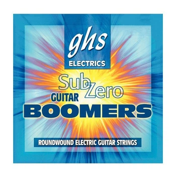 Струны для электрогитары GHS Sub-Zero Boomers Ultra Light CRGBUL (8-38))