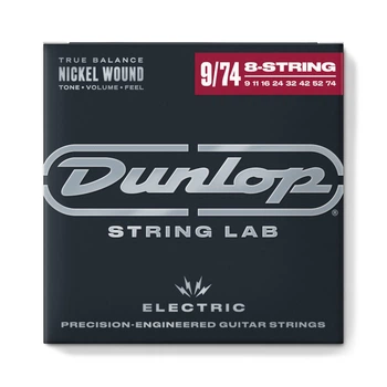 Струны для электрогитары Dunlop DEN-0974 (8 струн), 9-74