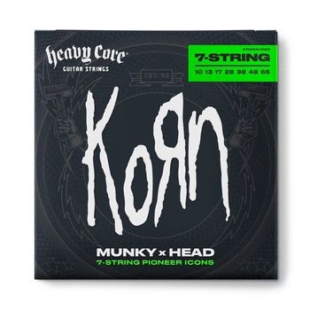 Струны для электрогитары Dunlop KRHCN10657 Korn Heavy Core, 10-65