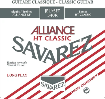 Струны для классической гитары Savarez Alliance HT Classic 540-R Normal Tension, 25-44