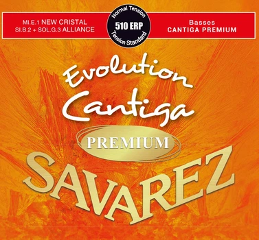 Струны для классической гитары Savarez Evolution Cantiga Premium 510-ERP Normal Tension, 25-44