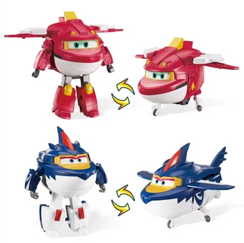 Набор игровых трансформеров Super Wings Transforming Sharky (Шарки) & Rattie (Ретти)