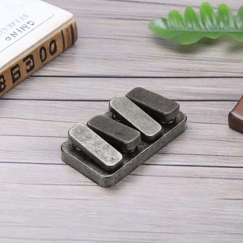 EDC Фіджет іграшка 2в1 слайдер магнітний ВИМИКАЧ Fidget Toy антістрес клацалка (метал)