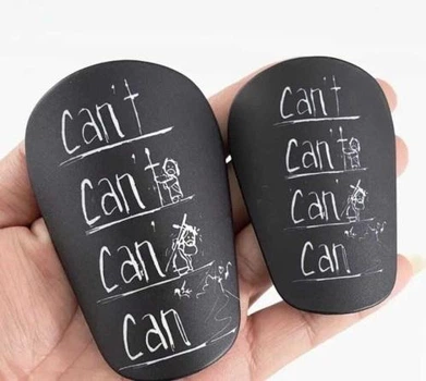 Міні щитки футбольні Can't - Can чорні S