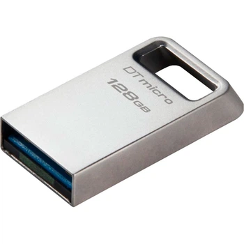 USB флеш-накопичувач Kingston 128GB DataTraveler Micro USB 3.2 Metal (DTMC3G2/128GB) [76454]