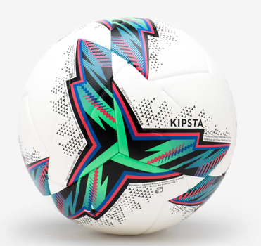 Футбольный Мяч №5 (68,5 до 69,5 см) KIPSTA FIFA QUALITY PRO (от 12 лет) Гибридный Мяч Белый