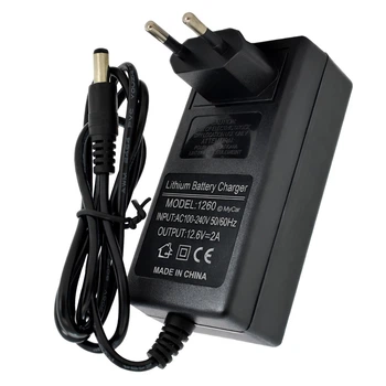 Зарядное устройство LBC 12.6V 2A для 3S Li-ion аккумуляторов, блок питания 5.5x2.1 мм, AC 100-240V