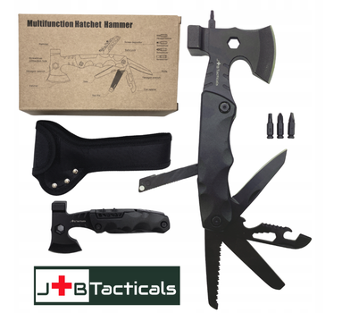 Мультитул JB Tacticals Сокира 16 в 1 Чорний