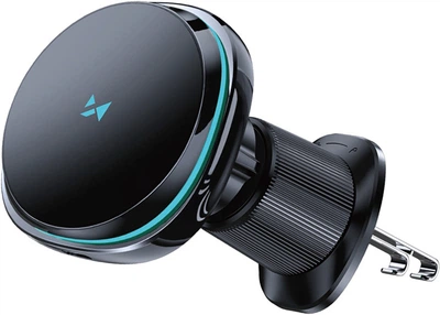 Uchwyt magnetyczny Wozinsky WCT5-Q6S2Y Qi/MagSafe 15W Czarny (5907769372513)