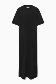Сукня жіноча COS mock-neck maxi t-shirt dress 1152138001 M Чорний