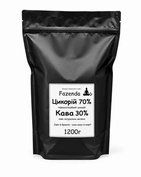 Цикорий с молотым кофе Fazenda готовый микс 1200 г
