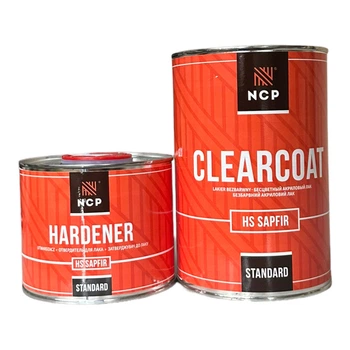Лак акриловий NCPro CLEARCOAT НS Sapfir 2:1 1 л + затверджувач 0,5 л.
