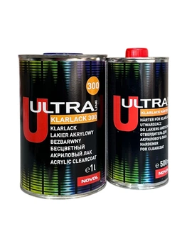 Лак акриловий NOVOL 300 Ultra Line 2К 2 + 1 1л. + отвердитель 0,5 л.