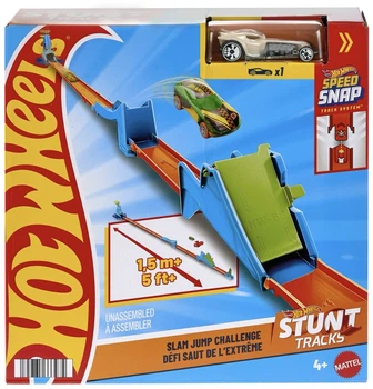 Ігровий трек Hot Wheels Speed Snap Slam Jump Challenge Playset (JHK78) (194735333974)