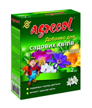 Удобрение для садовых цветов Agrecol 1,2 кг