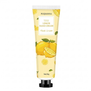 Крем для рук з екстрактом лимону PUQIANNA Moisturizing Soothing Lemon Hand Cream, 30 мл