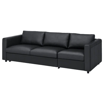 3-местный диван-кровать Grann/Bomstad черный VIMLE IKEA 894.773.72