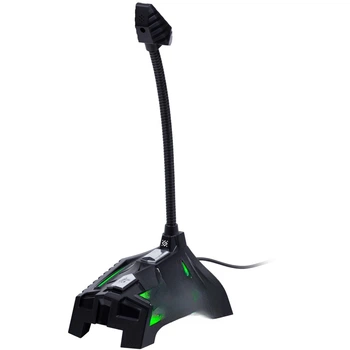 Микрофон Defender Ring GMC 150 USB с LED-подсветкой Черный (64615)