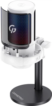 Микрофон GamePro проводной белый UGM105W (UGM105W)