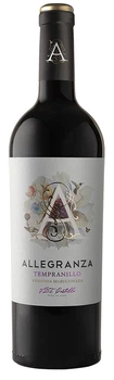 Вино Allegranza Tempranillo Vendimia Seleccionada, красное, сухое 0,75 л.