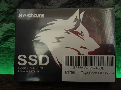 SSD накопитель Bestoss S201 240GB 2.5″ SATA III 550/540 МБ/с новый для ноутбука и компьютера