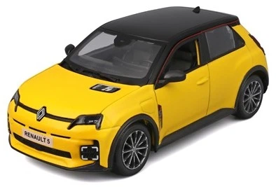 Automodel Bburago Renault 5 E-Tech Electric 1:24 21113 Żółty (4893993211135)