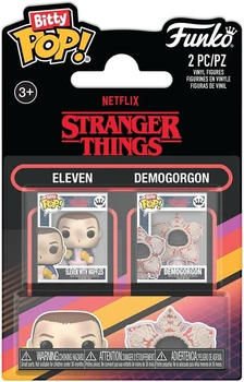 Фанко Битти Очень Странные Дела Одиннадцать и Демогоргон Stranger Things Demogorgon and Eleven Bitty Pop Funko