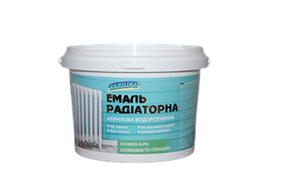 Емаль акрилова для радіаторів опалення Akrilika 0.8