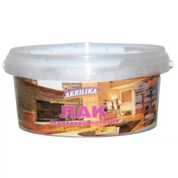 Лак акриловий Akrilika 0.5кг матовий