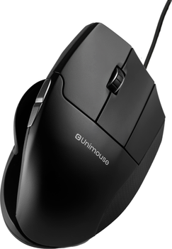 Mysz Contour Design Unimouse USB Black (CDUMBK21001)