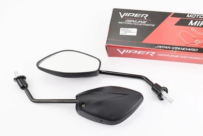 Зеркала для мотоцикла ZS200A-2, комплект, чёрные Viper