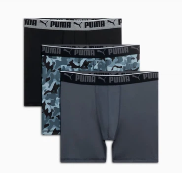 Чоловічі труси-боксери Puma, набір 3 шт. S (Різні кольори) (94271302)