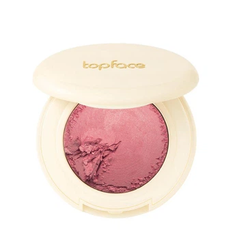 Рум'яна запечені TopFace ProHD Natural Glow Baked Blush (PT705), 006 Warm Coral Тепло-коралові