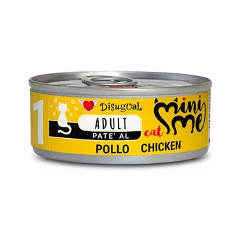 Влажный корм для котов Беззерновой Паштет из Курицы Disugual Mini Me Cat 96% Protein Chicken 85 г