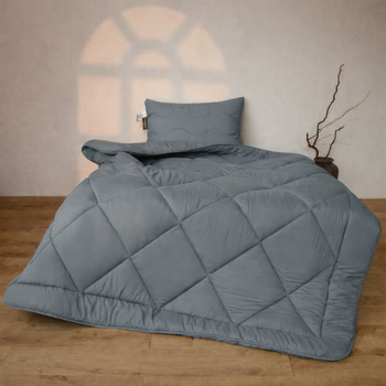 Набор антиаллергенный 3M ТМ THINSULATE ТМ Супер Теплый Eco Light Gray №9032 (одеяло + подушка 50*70 средняя) 140*205+50*70