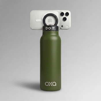 Термопляшка ОХА + MagSafe, Зелена 710 мл