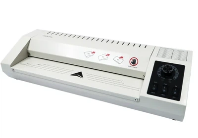 Ламінатор A3, D&A Vision M50, White, 250 мкм, холодне ламінування, регулювання температури, 480 x 195 x 110 мм, 4.6 кг