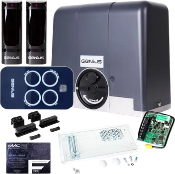 Zestaw automatyki do bram przesuwnych Genius Blizzard 900 (8055195065763)