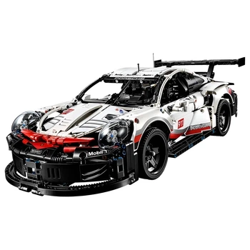 Конструктор Technic Porsche 911 на 1631 деталь белый (88009)