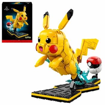 Конструктор Pokemon Пікачу і покебол 35 см, 2050 деталей (37552)