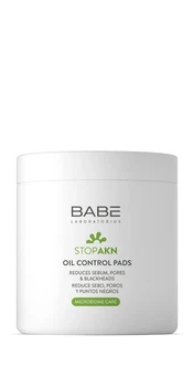 Тонізувальні диски-пади Babe Laboratorios (Бабе Лабораторіос) Stop Akn Oil Control Pads для контролю жирності та звуження пор, 60 шт
