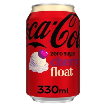 Напій Coca Cola UK Cherry Float Zero 330 мл