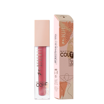 Матова помада для губ Neverti MATTE COUTURE LIQUID (NP804), 114 Fail in love Малинова