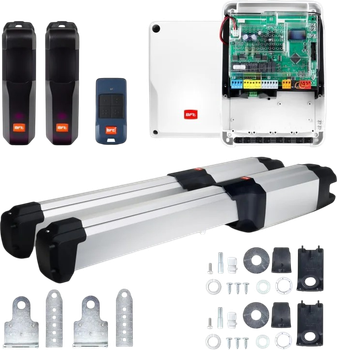 Zestaw automatyki do bram dwuskrzydłowych BFT PHOBOS BT B40 KIT PL (8027908783905)
