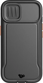 Чехол для Iphone 17e/16e/15/14/13 Tech21 Evo Max MagSafe Black с защитой камеры (шторка) противоударный аналог OtterBox