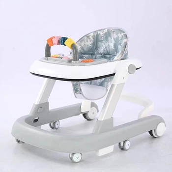 Ходунки дитячі Kidoro LH-805-1 з ігровою панеллю регулювання висоти Grey